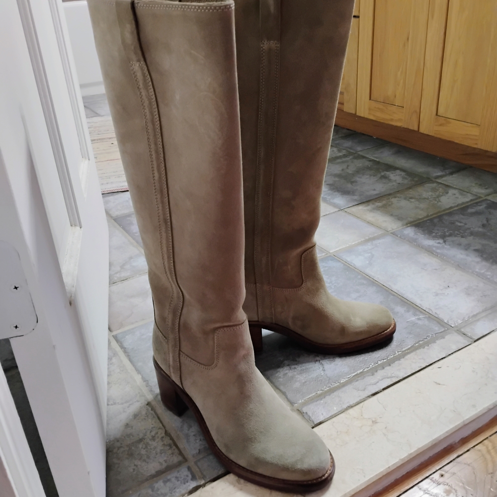 Isabel Marant Taupe Senia Heeled Boots***NEW Only Wore Once**